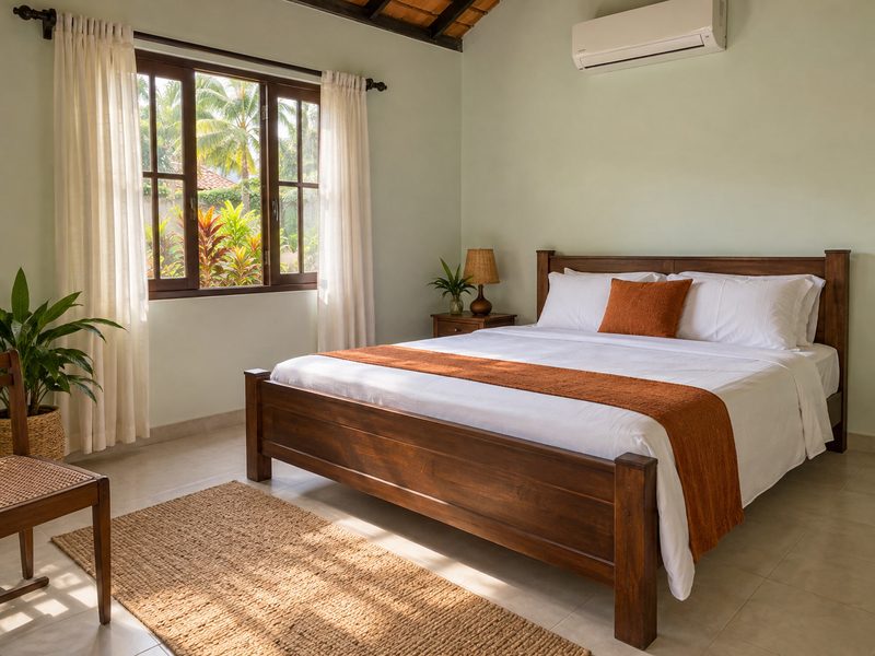 Standard AC & non-AC rooms